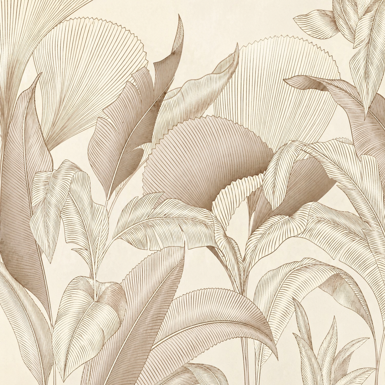 Layered Botanical Serenity Garden