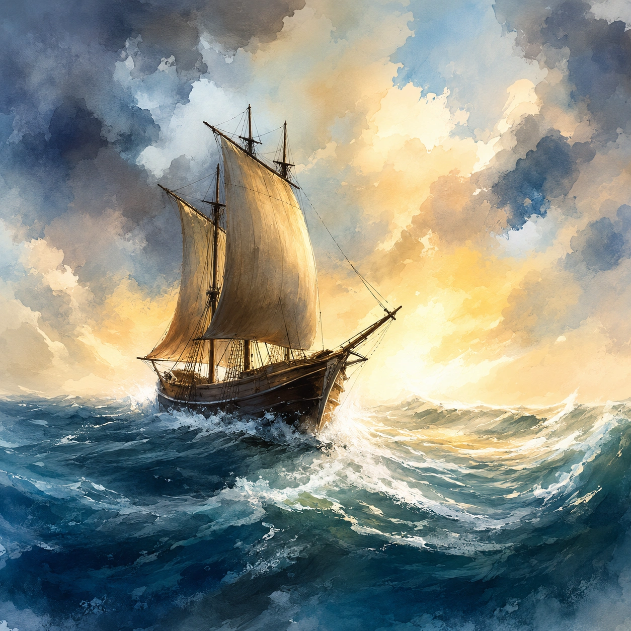 Sailing Horizon Vista