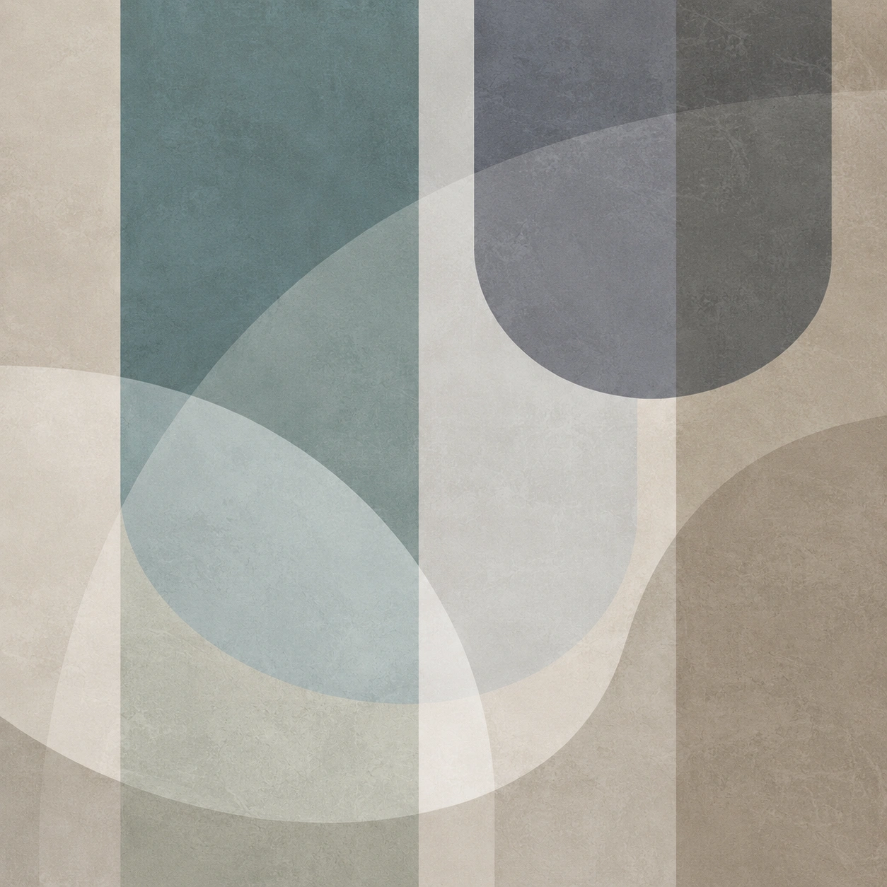 Muted Geometry Layers