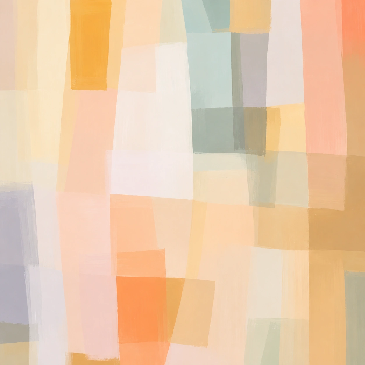 Pastel Harmony Canvas
