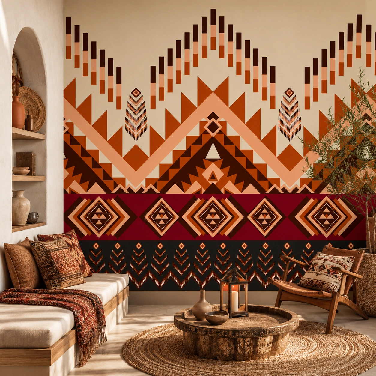Terracotta Heritage Mosaic - Image 2